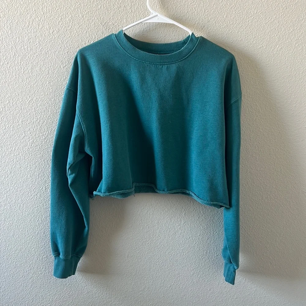 Wild Fable Crewneck Cropped Sweatshirt - Picture 1 of 3